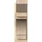 Ekena Millwork Merced Slat Rough Sawn Outlooker, Douglas Fir, 8"W x 24"D x 24"H OUT08X24X24MRC06RDF - alternate 2